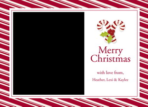 Personalized Merry Christmas Greeting Cards