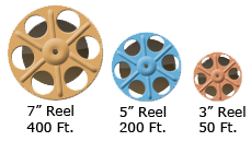 Movie Film Reel Sizes