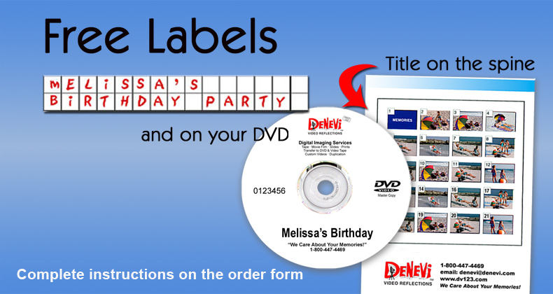 Add a Label to Your DVD
