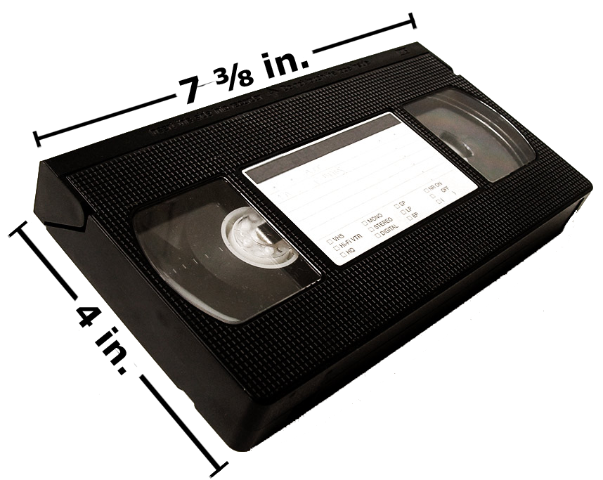 VHS Tape Specs