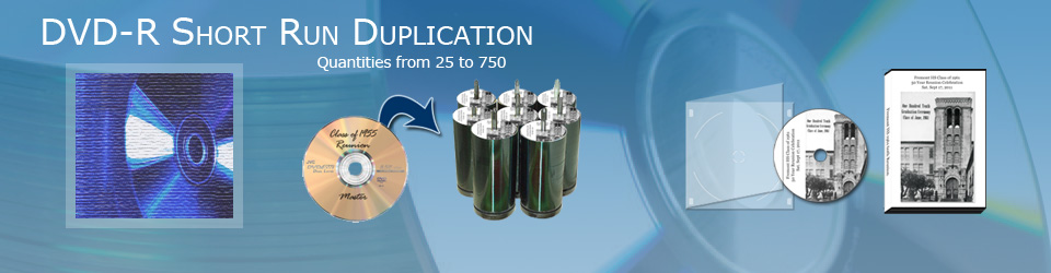 DVD Short Run Duplication in Quantities