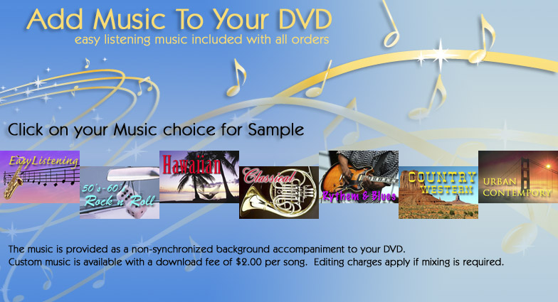 Add Music To Your Order
